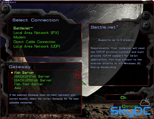 스타크래프트 1.16.1 배틀넷 프리서버로 이용해요.